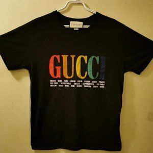 Gucci Rainbow Cities Tee